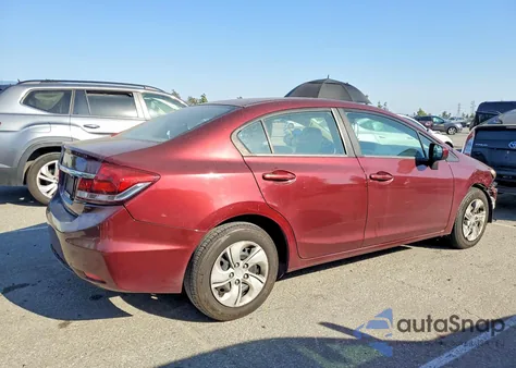 2014 Honda Civic Lx from USA, damaged, VIN 2HGFB2F50EH540388